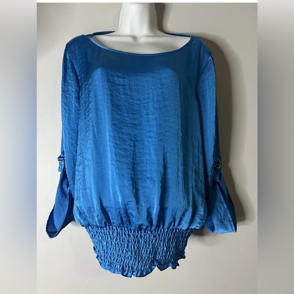 MICHAEL Michael Kors Vibrant Blue Blouse - Picture 1 of 11
